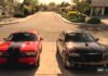 Chrysler 300 SRT und Dodge Challenger SRT in der Einfahrt von Walter White / Heisenberg
