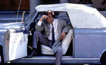 Columbo mit seinem Peugeot 403 Cabrio