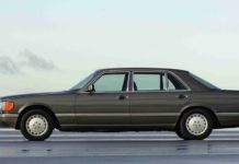 Mercedes W 126, Designer: Bruno Sacci