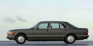 Mercedes W 126, Designer: Bruno Sacco